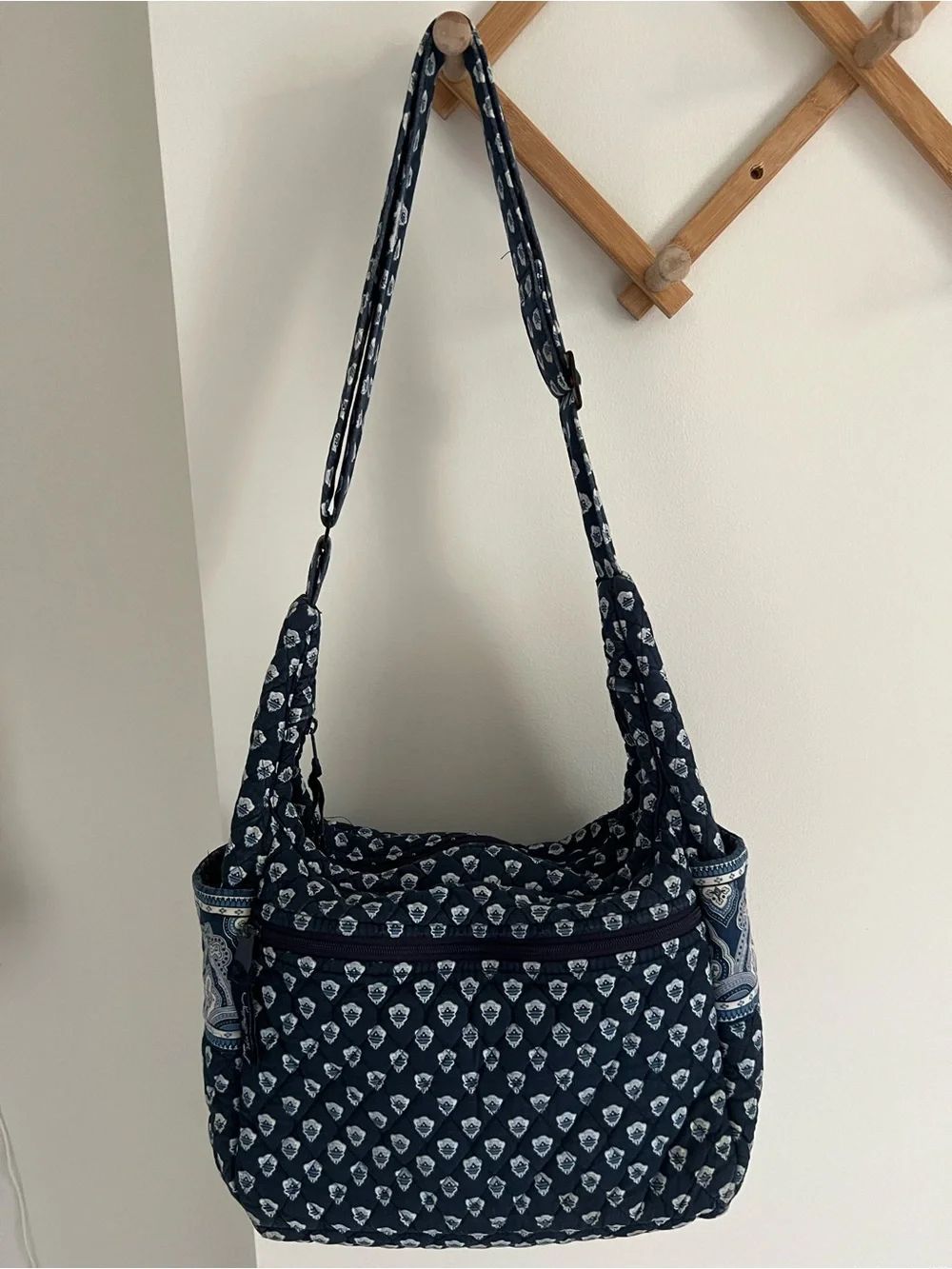 Vera Bradley Nantucket Navy “Carry All” Bag